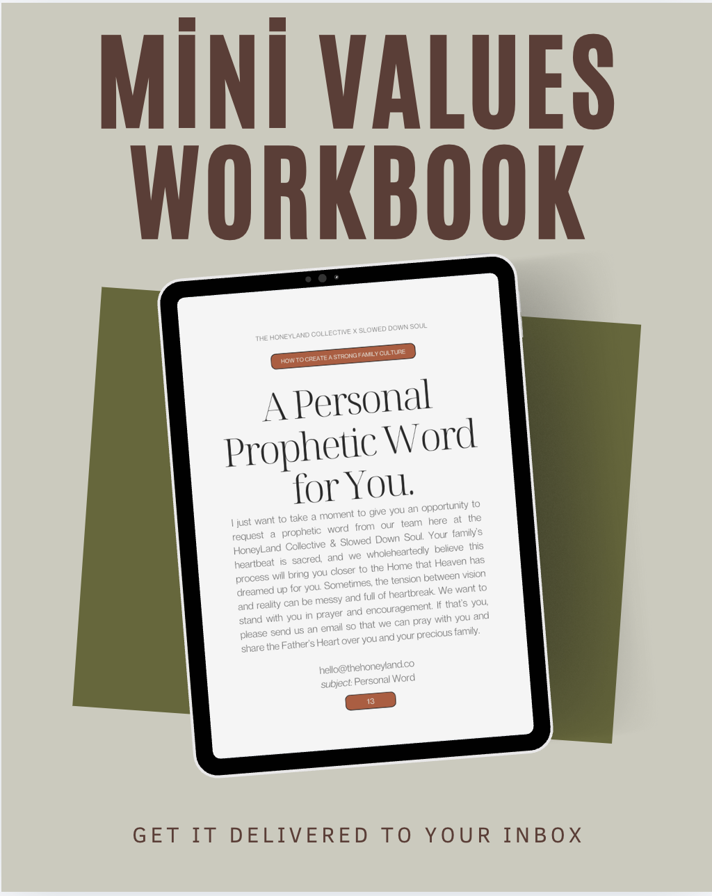 Mini Values Discovery Guide