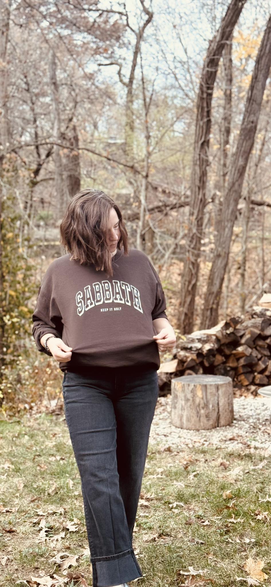 Sabbath Sweater | Chocolate Brown