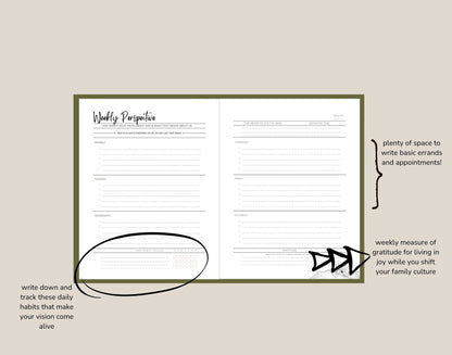 Reflective Family Planner | Undated