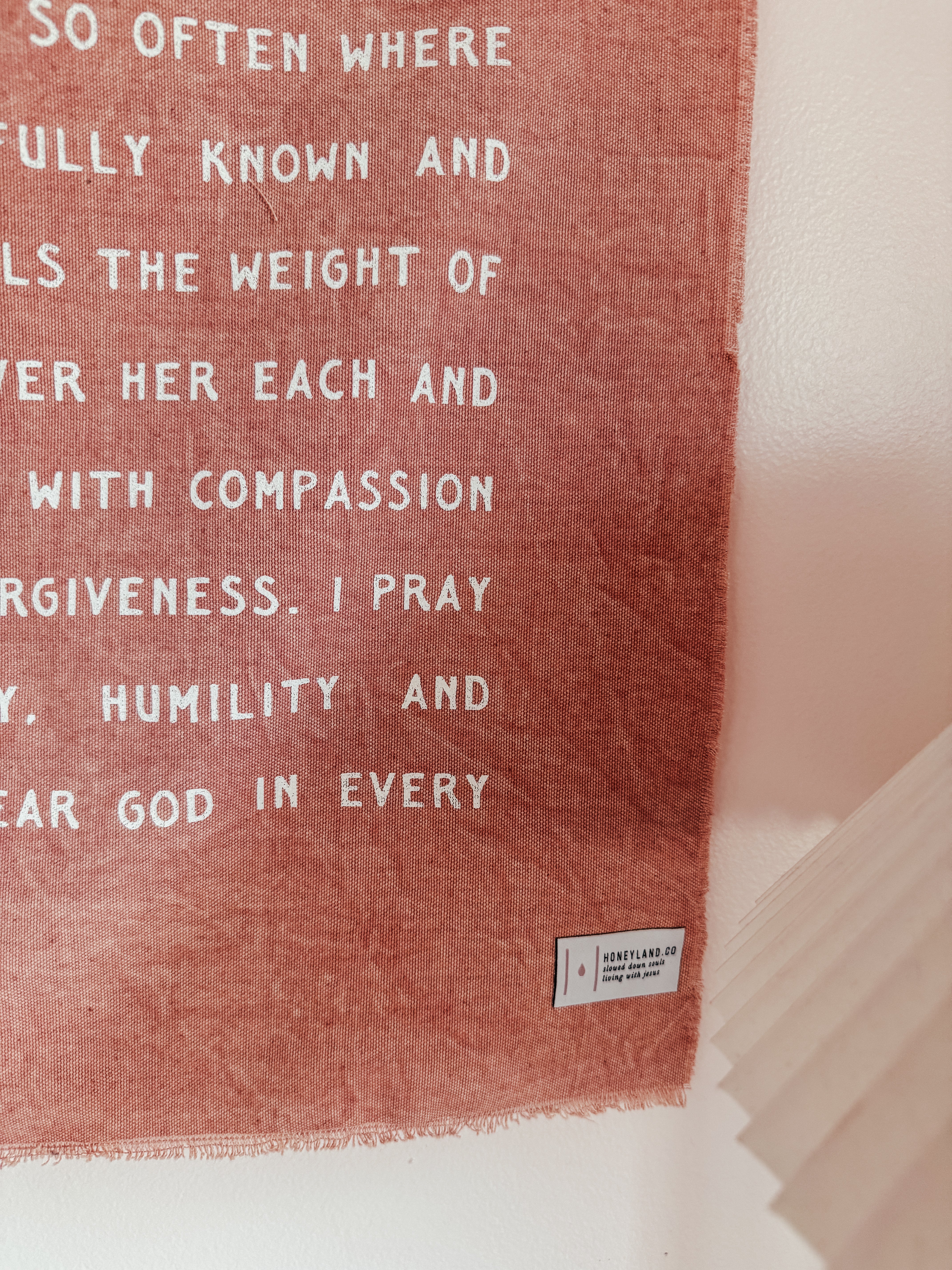 A Prayer for the Daughters, light pink