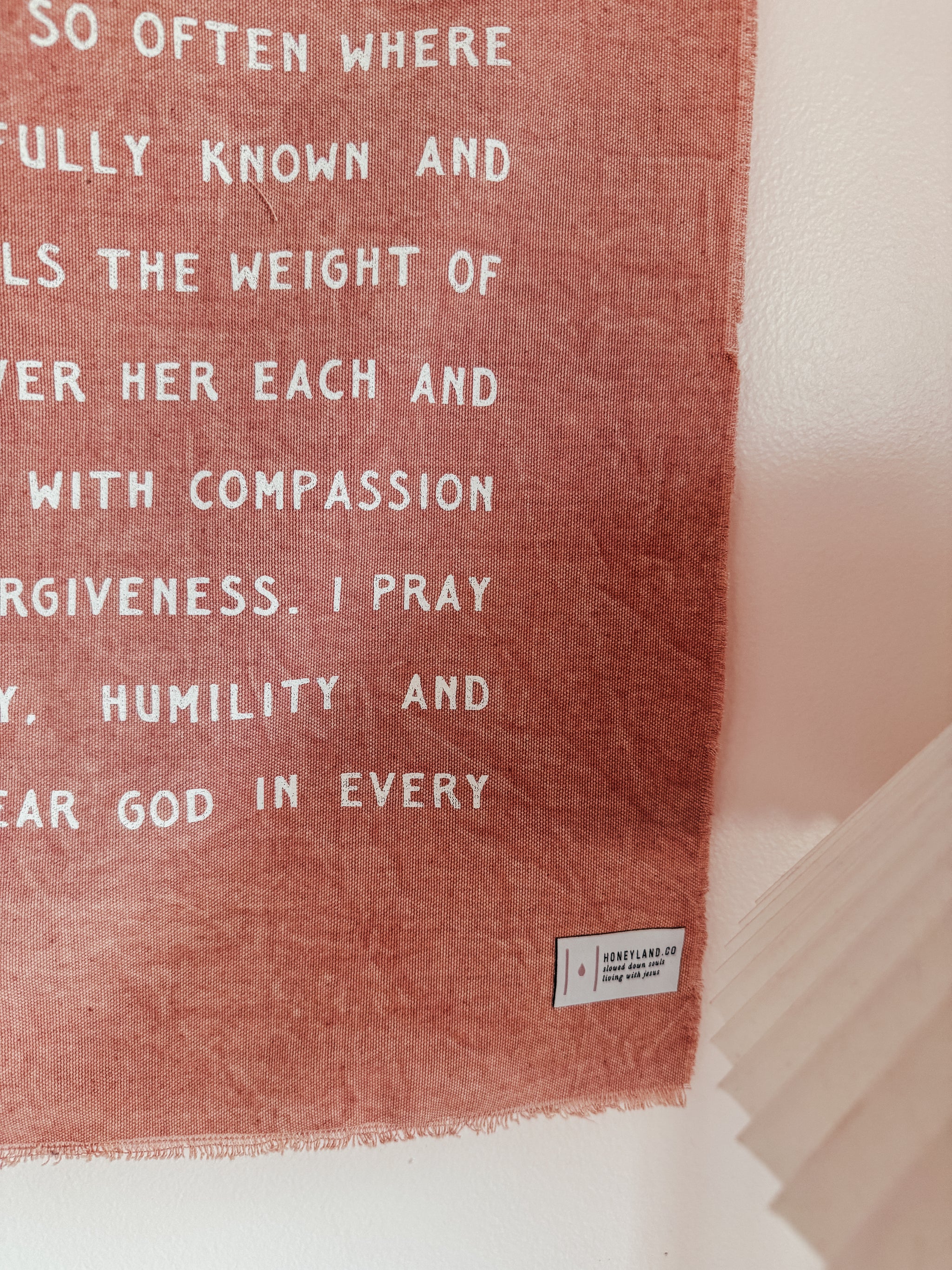A Prayer for the Daughters, light pink