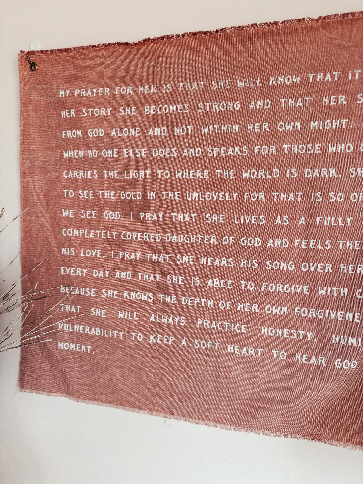 A Prayer for the Daughters, light pink