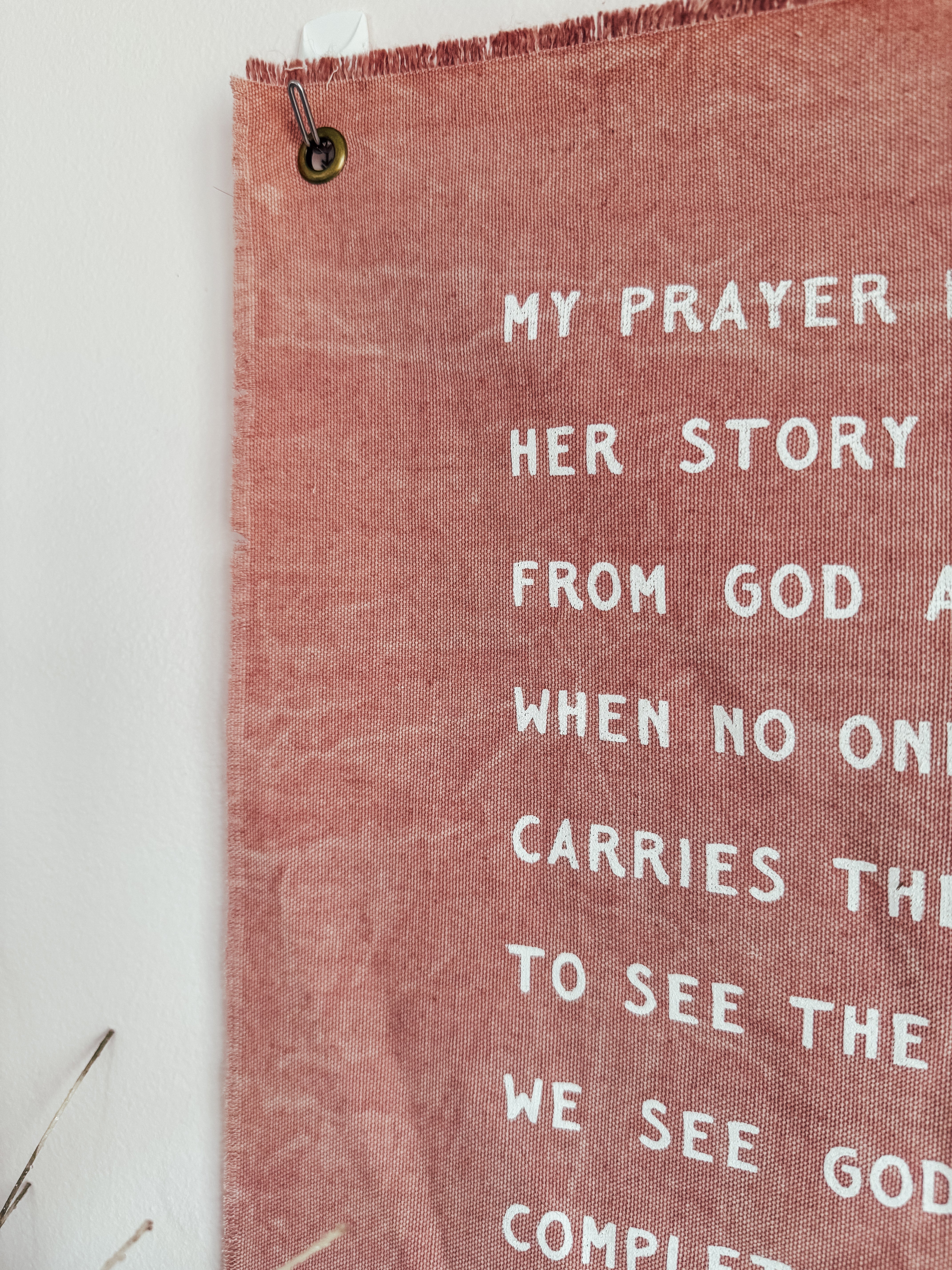A Prayer for the Daughters, light pink
