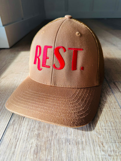 Caramel Trucker Hat - REST