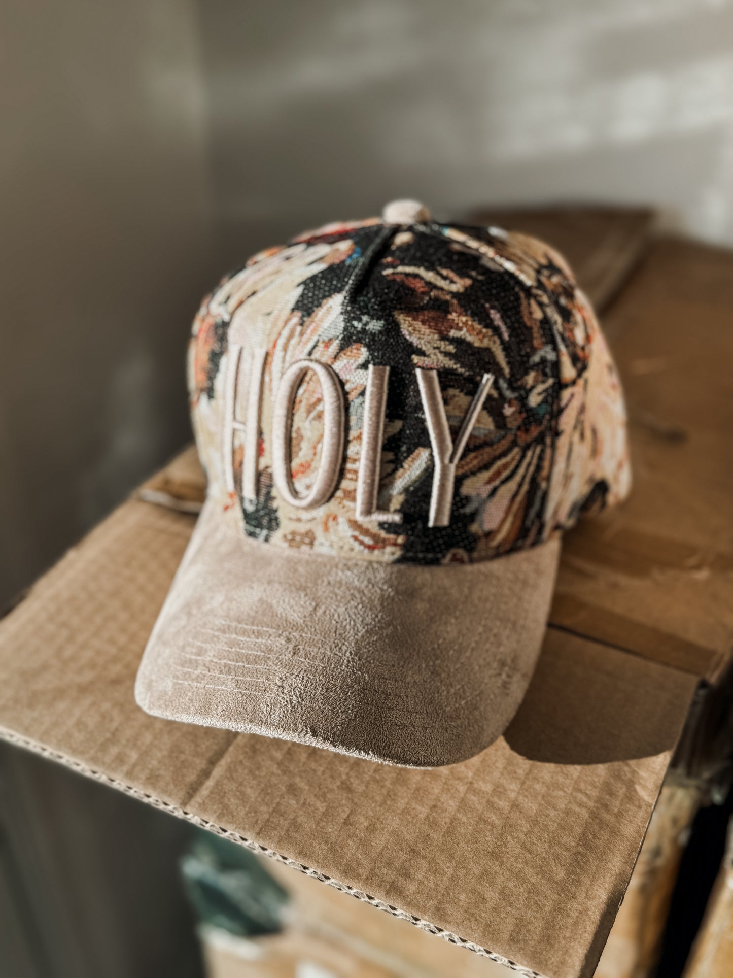 HOLY Vintage Floral Trucker Hat