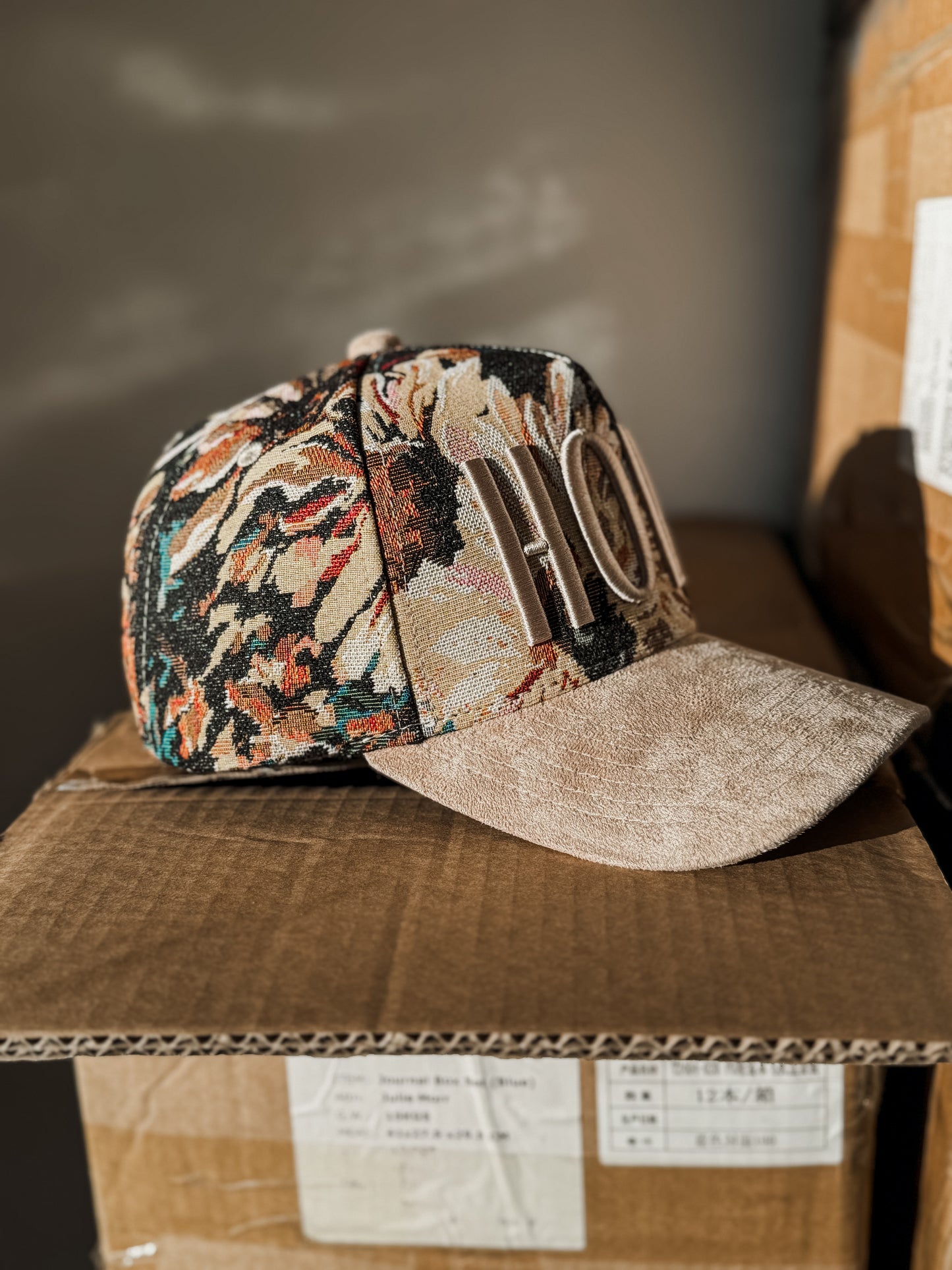 HOLY Vintage Floral Trucker Hat