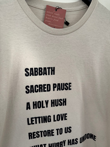 Sabbath Pause T