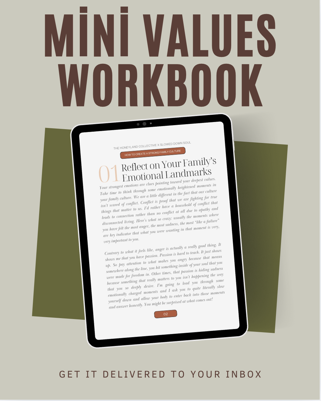 Mini Values Discovery Guide